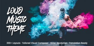 Loud Un theme WordPress moderne pour lindustrie de la.jpg