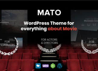 Mato Theme WordPress pour Studios de Cinema et Realisateurs.png