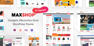 MaxShop Theme WordPress Elementor WooCommerce pour magasin delectronique 9.png