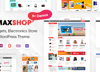 MaxShop Theme WordPress Elementor WooCommerce pour magasin delectronique 9.png