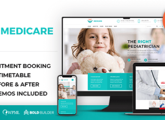 Medicare Theme WordPress pour medecins professionnels de la sante.png
