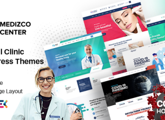 Medizco Theme WordPress pour clinique de soins medicaux de.png