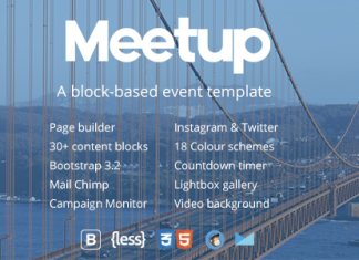 Meetup Conference et evenement avec constructeur de page.png