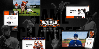 Meilleur buteur Theme WordPress pour les sports.png