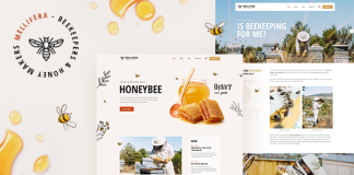 Mellifera Theme pour la boutique apicole et miellerie.png