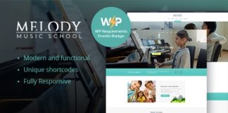 Melody Theme WordPress pour Ecole dArt et de Musique.jpg