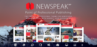 Newspeak Theme WordPress de magazine reactif.png