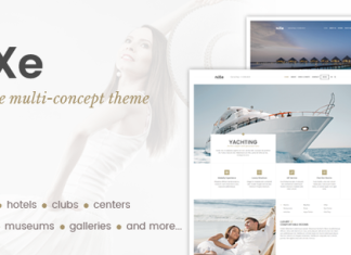 Nixe Theme WordPress pour Hotel Voyage et Vacances.png