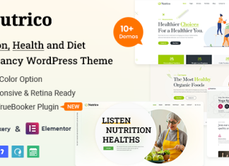 Nutrico Theme WordPress pour les services de sante en.png