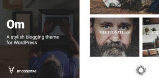 OM Un theme elegant pour blog sur WordPress.jpg