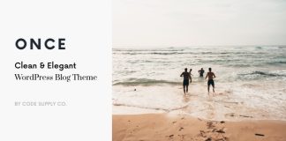 Once Theme de blog WordPress propre et elegant.jpg
