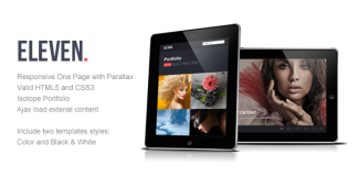 Onze Modele de page parallax responsive en une seule.png