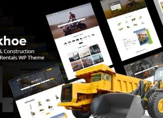 Pelle retro Theme WordPress pour la location dequipement de.jpg