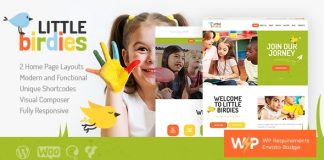 Petits oisillons Un theme WordPress polyvalent pour la maternelle.jpg
