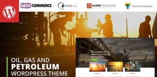 Petrole Theme WordPress industriel pour le petrole et le.jpg