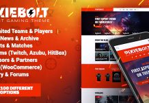 PixieBolt | Thème de jeu eSports pour les clans et les organisations PixieBolt Theme de jeu eSports pour les clans et.jpg