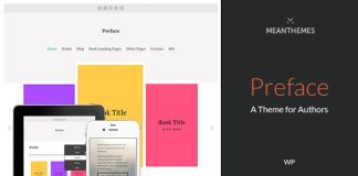 Preface Un theme WordPress pour les auteurs.jpg