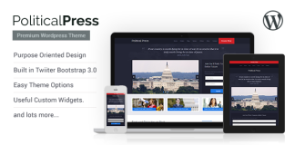 Presse Politique Theme WordPress Responsive.png