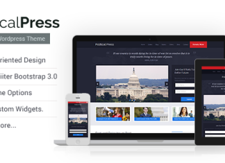 Presse Politique Theme WordPress Responsive.png