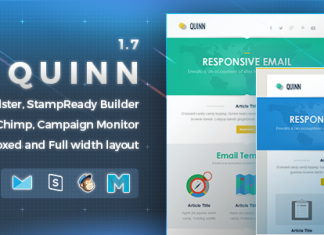 Quinn | Modèle de courriel réactif Quinn Modele de courriel reactif.png