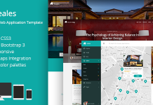 Reales – Modèle de site Web d’application immobilière Reales Modele de site Web dapplication immobiliere.png