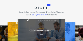 Rigel Theme de portfolio dentreprise polyvalent.png