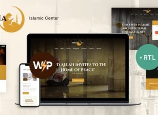 Shaha Theme WordPress du Centre Islamique Mosquee.jpg