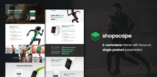 Shopscape Theme WordPress de presentation de produit unique.png
