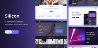Silicon Theme WordPress polyvalent pour la technologie.jpg