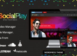 SocialPlay Theme WordPress de partage de medias.jpg