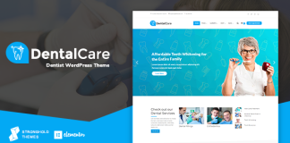 Soins dentaires Theme WordPress du dentiste et de la.png