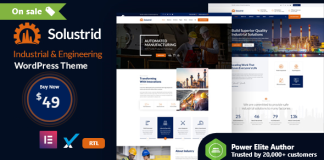 Solustrid Theme WordPress pour les entreprises industrielles et manufacturieres.png