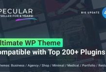 Specular – WordPress Multi-Purpose pour les entreprises Specular WordPress Multi Purpose pour les entreprises.jpg