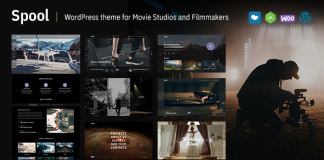 Spool Theme WordPress pour studios de cinema et cineastes.png