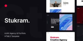 Stukram Modele de site web pour agence et portfolio.jpg