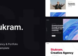 Stukram Modele de site web pour agence et portfolio.jpg