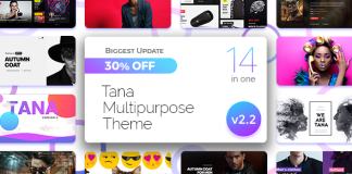 Tana Multi usage Theme de magazine 14 en 1 pour.png