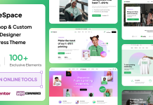 TeeSpace Theme WordPress de conception de t shirts personnalises.png