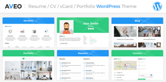 Theme WordPress CVResume Aveo.png