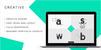 Theme WordPress Creative Portfolio Agence.jpg