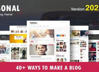 Thème WordPress Personnel – Meilleur Blog, CV et Vidéo Theme WordPress Personnel Meilleur Blog CV et Video.jpg