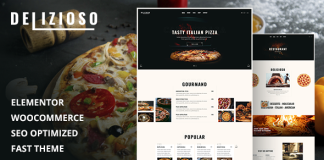 Theme WordPress Responsive pour Restaurant Delizioso.png