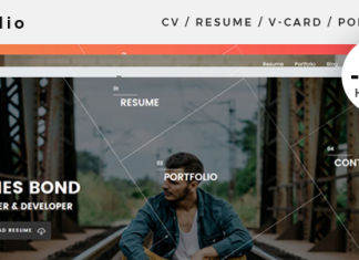 Theme WordPress de CV Mefolio Ajax Resume.png
