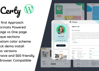 Theme WordPress de CV et de curriculum vitae creatif.png