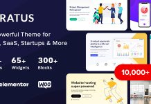 Thème de démarrage technologique pour les startups d’applications, de SaaS et de logiciels – Stratus Theme de demarrage technologique pour les startups dapplications de SaaS.jpg