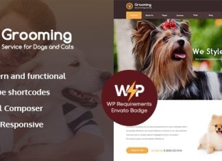 Toilettage Theme WordPress pour animalerie et veterinaire.jpg