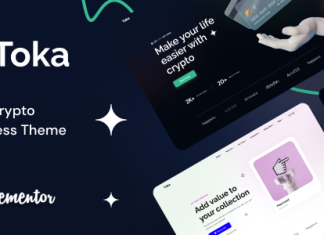 Toka Theme WordPress NFT Crypto.png