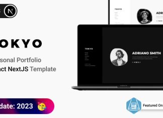 Tokyo – Modèle de portfolio personnel React + Next JS Tokyo Modele de portfolio personnel React Next JS.jpg