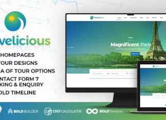 Travelicious Theme WordPress pour agence de voyage.png