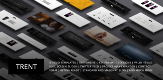 Trent Modele de page parallax dune seule page reactif.png